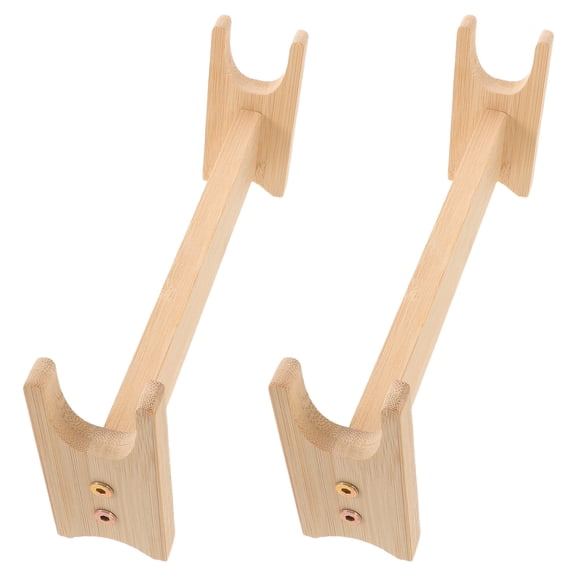 RENACLIPY 2Pcs Wooden Rolling Pin Display Rack Stable Support Countertop Organizer