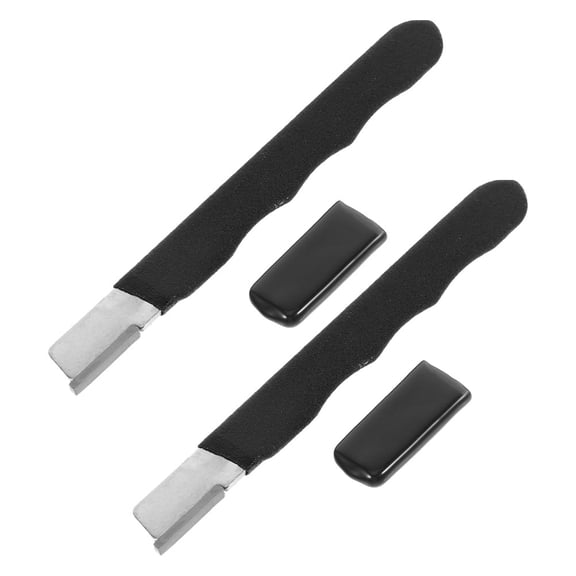 RENACLIPY Multifunctional Pruning Shears Sharpener, Portable and Easy to Use, 2 Pieces Garden Tool Accessory