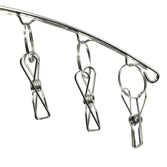 RENACLIPY Arc Style Stainless Steel Laundry Drying Rack, Set of 2 Hanging Clothes Racks for Indoor & Outdoor Use