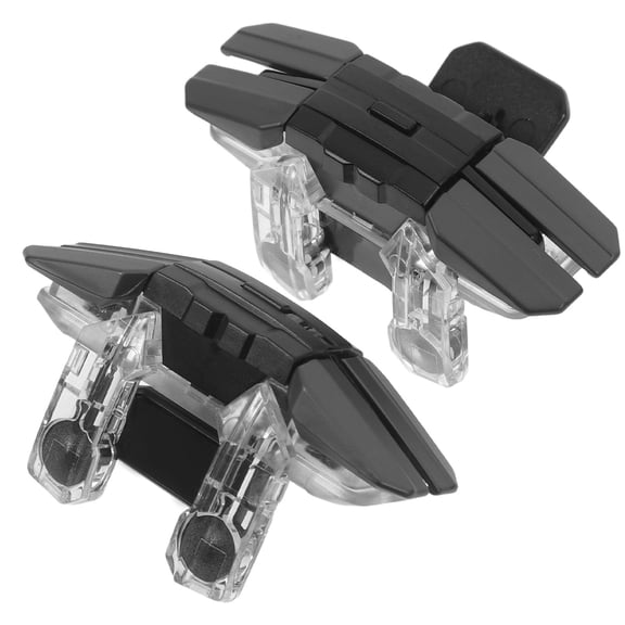 RENACLIPY 2-Pack Black Mobile Game Triggers for Phones & Tablets, Gaming Control and Performance Boost