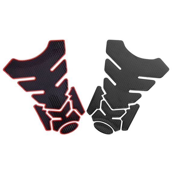 RENACLIPY 3D Motorcycle Decals, 2 Pieces Assorted Colors, for Motorcycle Decoration and
