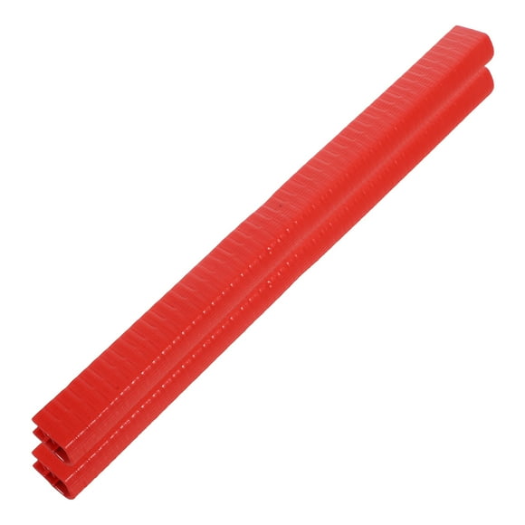 RENACLIPY 2pcs Skateboard Deck Covers Red PVC for Deck Protection and Outdoor Winter Sports