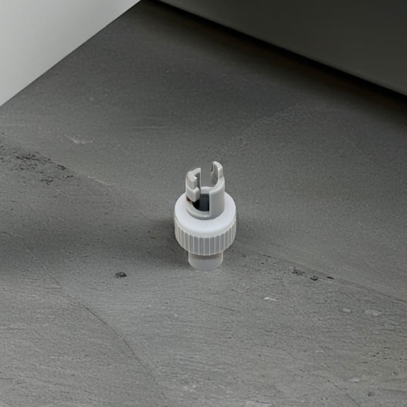 RENACLIPY Inflatable Boat Valve Connector, Kayak Air Valve Adapter, Durable PVC, Grey, for Boat Use, 2Pcs