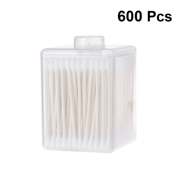 RENACLIPY Cotton Swabs White Ear Cleaning Tools for Women, 3 Boxes of Soft Cotton Tips for Personal Care