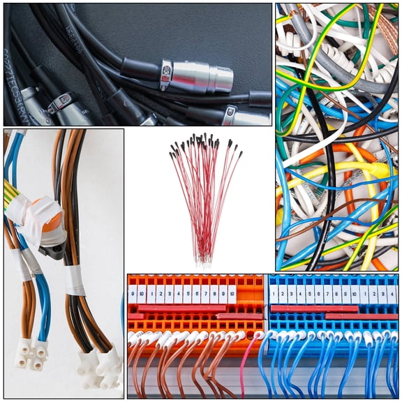 RENACLIPY 30 Pcs Current Limiting Resistors Assortment Kit Assorted Color Equipment Thermal Regulation