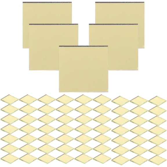 RENACLIPY Assorted Color Crystal Tiles 300 Pieces for Creative Crafts, Home Decor, Mosaic Art Projects