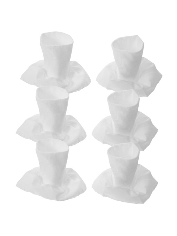 3Pairs Comfortable Elastic Knit Cuffs for Jacket and Sweatshirt Sleeves