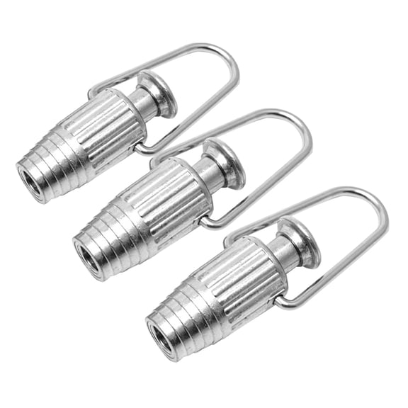 RENACLIPY 3-Pack Aluminum Clothesline Clips for Securing Clothes, Tightening Clips for Home and Outdoor Use