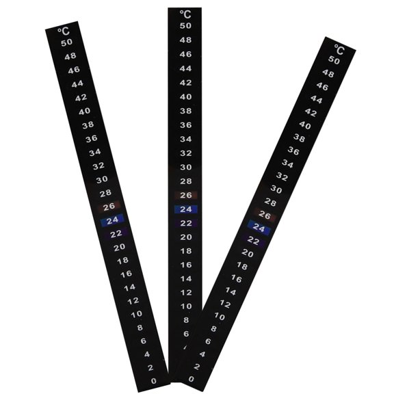 RENACLIPY 3Pcs Fermentation Thermometer Sticker for Mason Jars Black Accurate Temperature Monitoring for Home Brewing