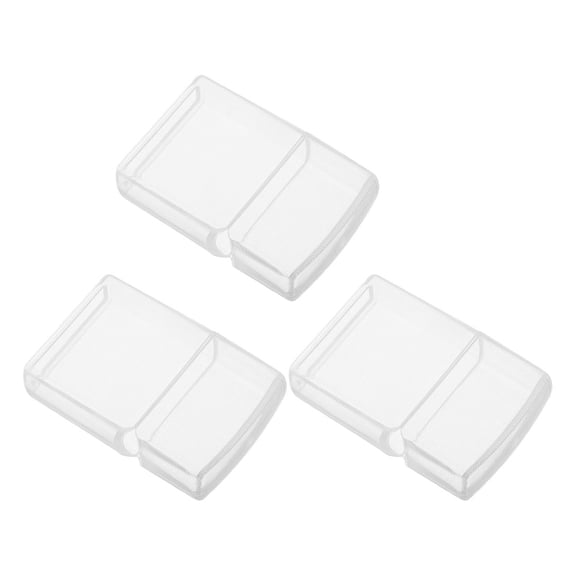RENACLIPY Transparent Plastic Lighter Case Pouches 3 Pack High Clarity Protective Covers and Lightweight