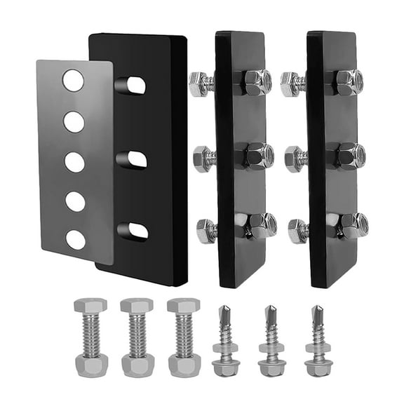 RENACLIPY 3-Pack Snow Blower Impeller Replacement Set in Black for Enhanced Snow Removal Performance