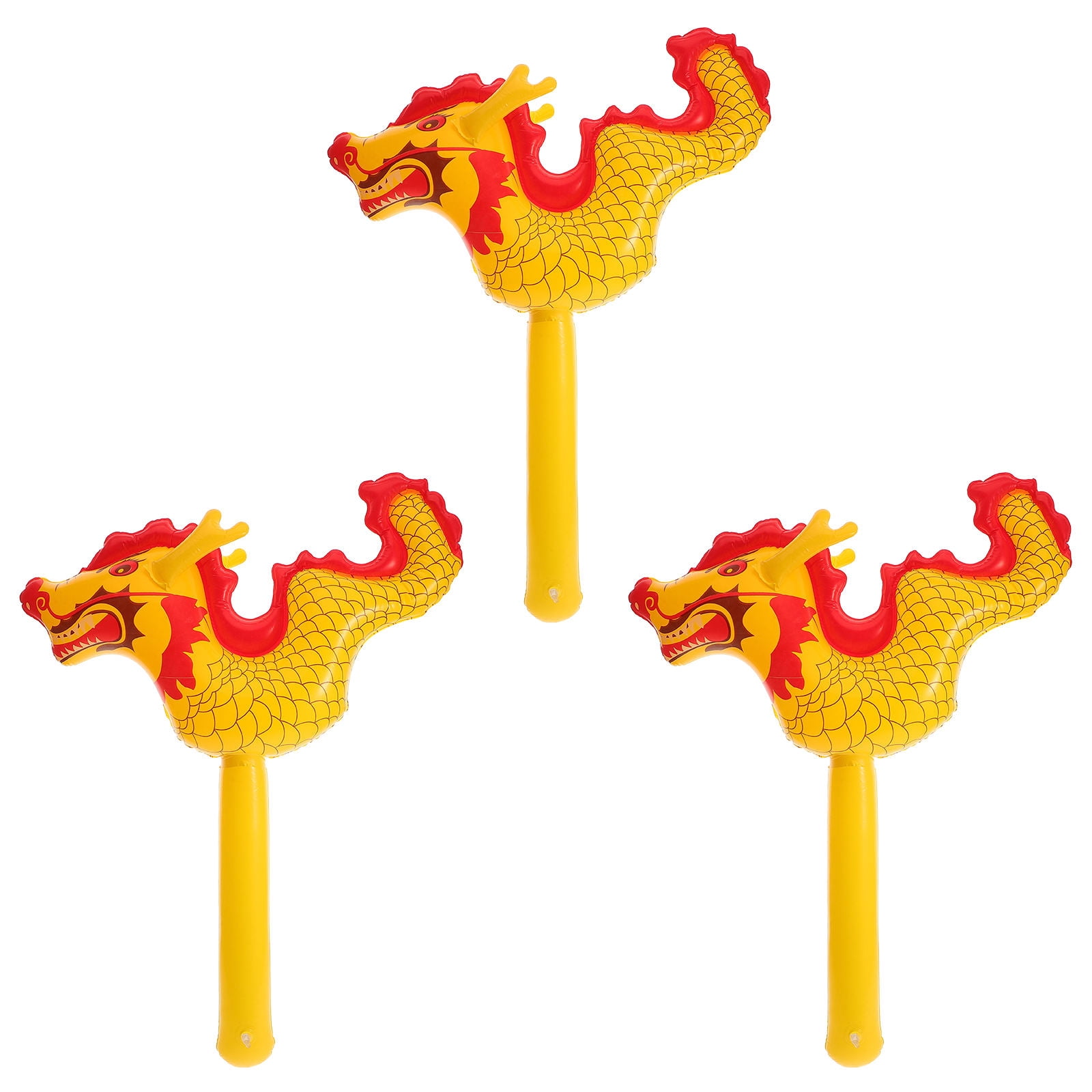 RENACLIPY PVC Dragon Balloon Party Supplies Orange 3Pcs - Walmart.com