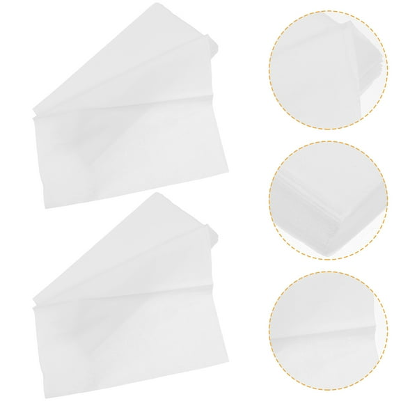 RENACLIPY White Wood Pulp Car Tissue Refill for Gentle Touch and Comfortable Use