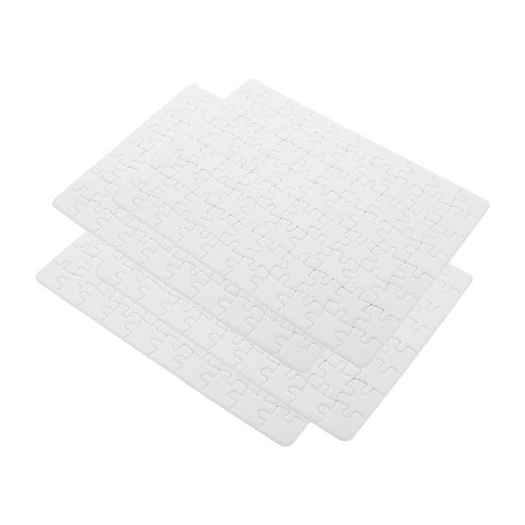 RENACLIPY White Blank Sublimation Jigsaw Puzzles for Family Fun, Crafting, Projects and