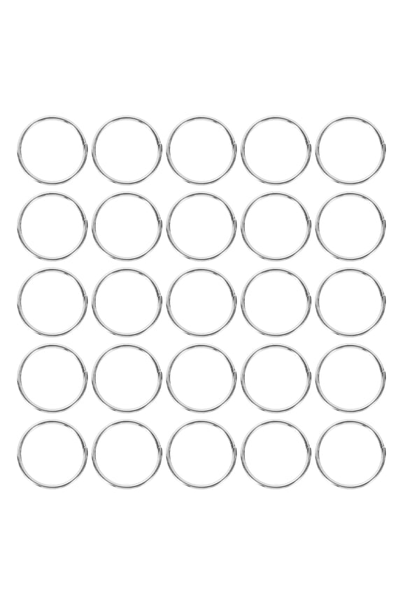 400-Pack Metal Keys for Keychains, Iron Split for Hanging Bottle Openers and Accessories
