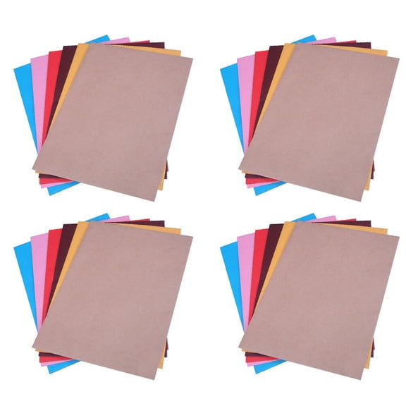 RENACLIPY 40Pcs Creative Paper Self Adhesive Envelopes Assorted Colors for Card Storage