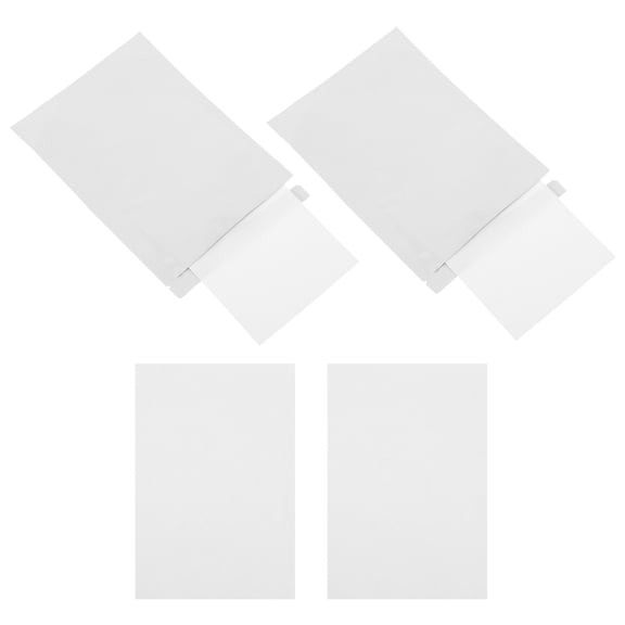 RENACLIPY 4-Pack White Card Slot Cleaning Sheets for Check Scanners, Card Readers, POS Terminals and Payment Devices