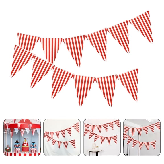 RENACLIPY Circus Theme Party Banner Set, Multi-Piece Decorations, Easy to , Perfect for Festive and Joyful Celebrations