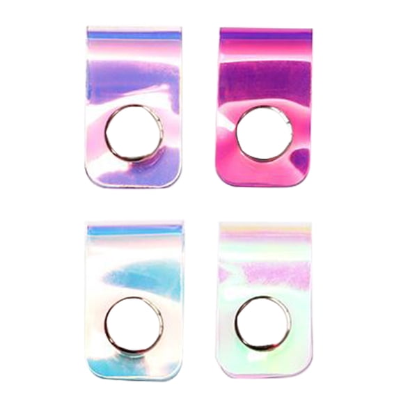RENACLIPY 4-Pack Cable Clips for Desk Wire Organizer Cord Management in Assorted Colors for Earphones and Electronics