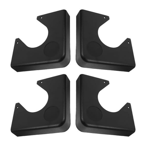 RENACLIPY 4-Pack Black Metal Corner Protectors for Pool and Billiard Tables, Table Edge Guards with Sleek Design