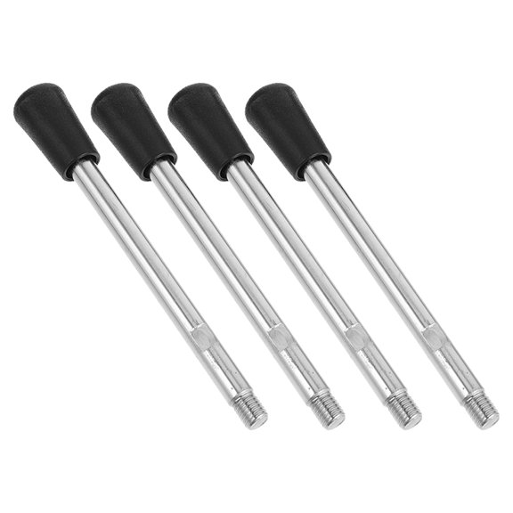 RENACLIPY 4Pcs Milling Machine Replacement Handwheel with M10 Thread Black Metal Precision Design