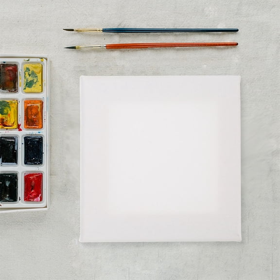 RENACLIPY 4-Pack White Wood Painting Panels for Artists, Designers, Studio Drawing Boards and Craft Supplies