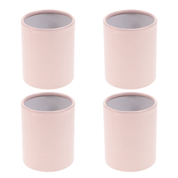 RENACLIPY 4-Pack Round Flower Boxes Cylinder Shape for Bouquet Wrapping and Elegant Home Decoration