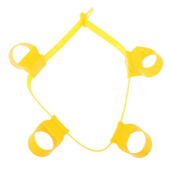 RENACLIPY 4Pcs Reusable Plastic Tree Support System with Straps for Garden Trees and Shrubs