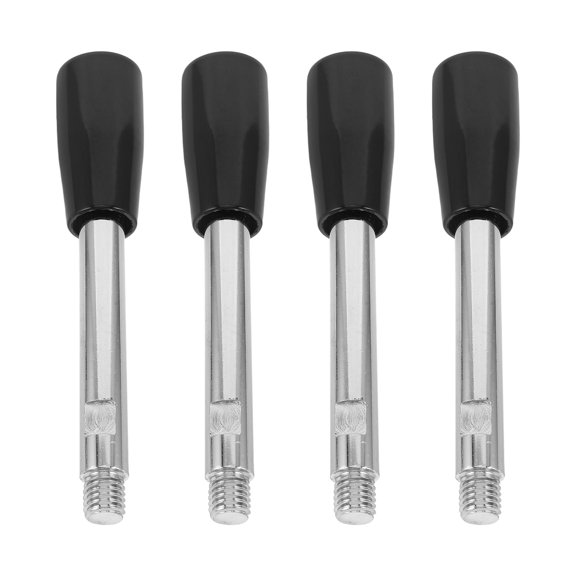 RENACLIPY 4Pcs Revolving Handle Knob Handwheel for Machine Tool with Wear Resistant Threaded Handle