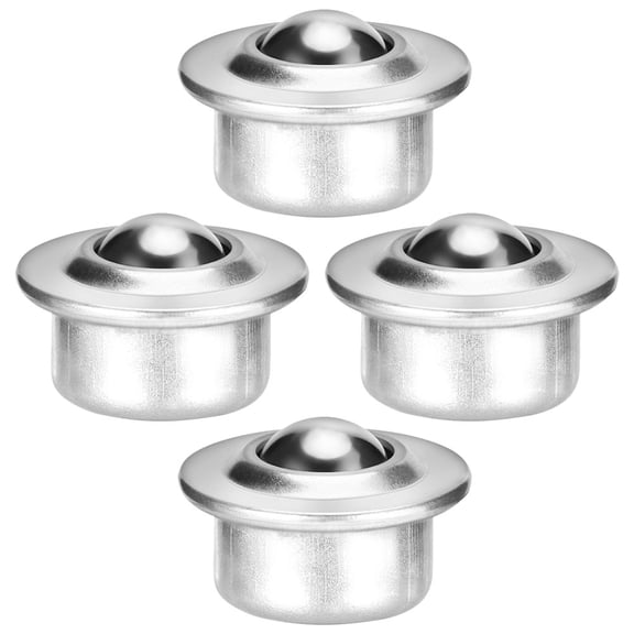 RENACLIPY 4-Pack Carbon Steel Swivel Bearing Roller Stands Casters for Vehicle Mobility and Heavy Duty Use