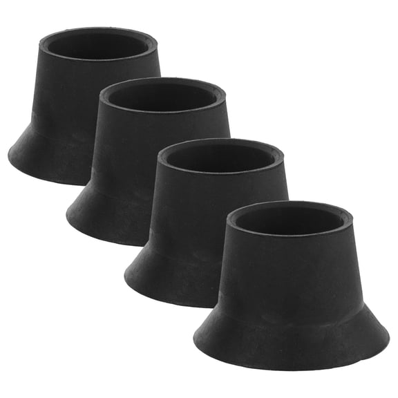 RENACLIPY 4Pcs Rubber Trampoline Foot Pads Non Slip Leg Covers with Noise Reduction for Outdoor Use
