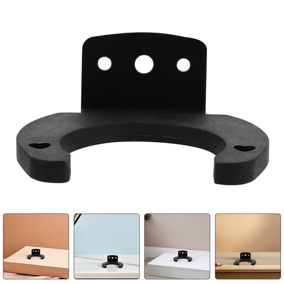 RENACLIPY Microphone Hanger Wall Mount Black 4-Pack Easy Install for Various Microphones