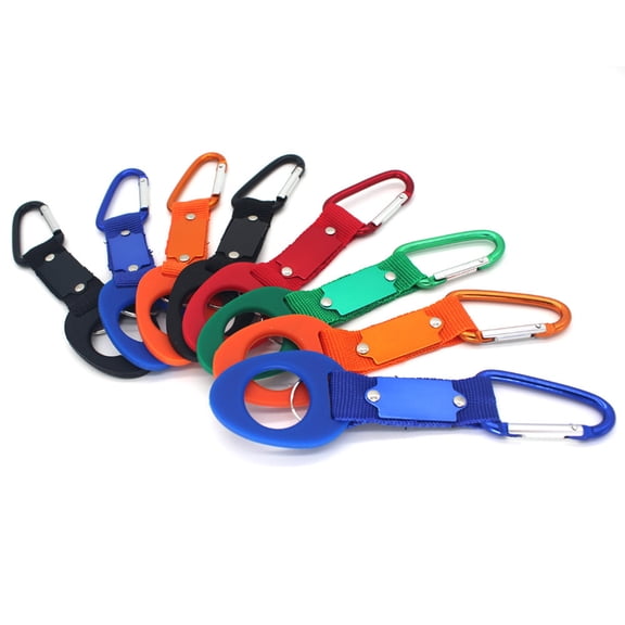 RENACLIPY 4Pcs Kettle Buckle Water Bottle Hook Assorted Colors Convenient Portable for Outdoor Use