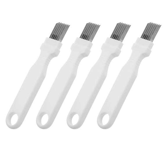 RENACLIPY 4Pcs White Balloon Popper Striker Tool for Efficient Home Party Decor Removal and Comfortable Grip