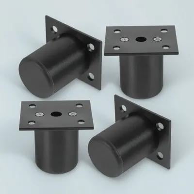 RENACLIPY 4pcs Adjustable Furniture Risers Adjustable Aluminum Alloy Sofa Furniture Feet