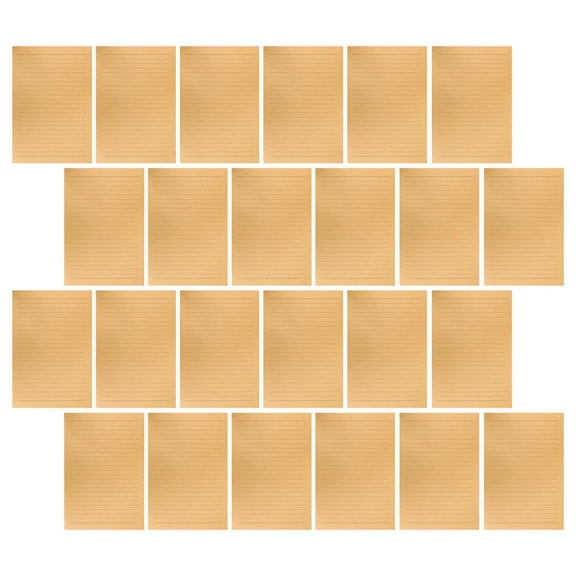 RENACLIPY 50 Sheets Vintage Kraft Paper for Invitations, Cards, Crafts, Scrapbooking, Correspondence, and Projects