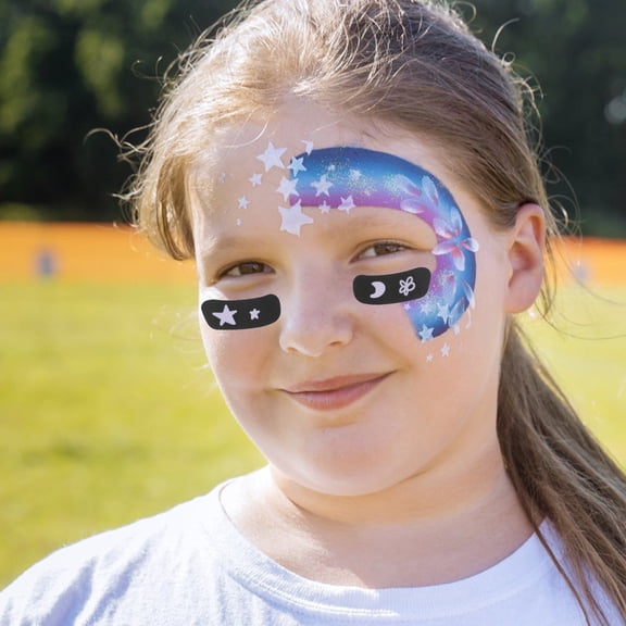 RENACLIPY Sports Eye Decals Portable PVC for Fans Accessories and Decor