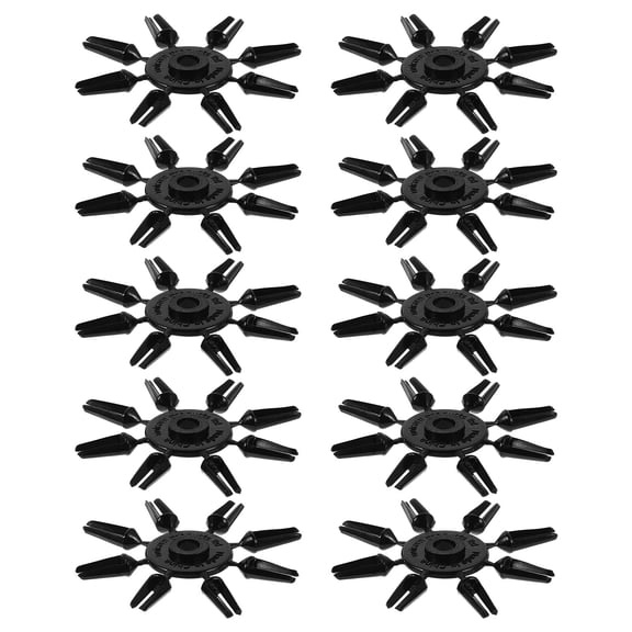 RENACLIPY 50Pcs Dart Flight Protectors Plastic Wing Savers for Precise Alignment and Flight Stability Black