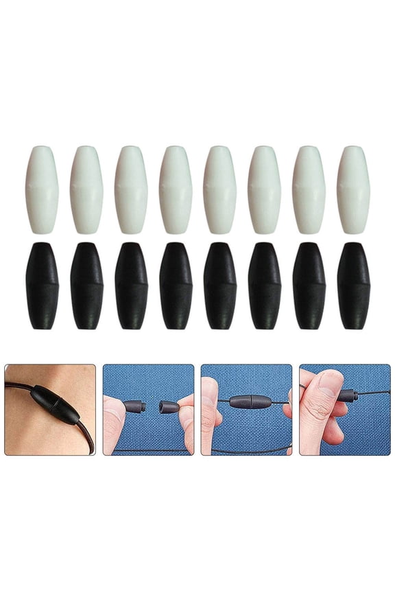 50Pcs Plastic Breakaway Clasps Safety Clasps for Lanyards Bracelets and Keychains