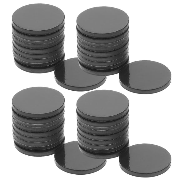 RENACLIPY 50Pcs Magnetic Round Dots with Adhesive Backing for Home Refrigerator Decoration