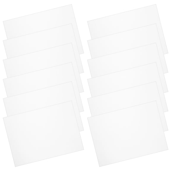 RENACLIPY 50Pcs White Card Paper A3 Sheets Safe Lightweight Material for Crafting and Drawing