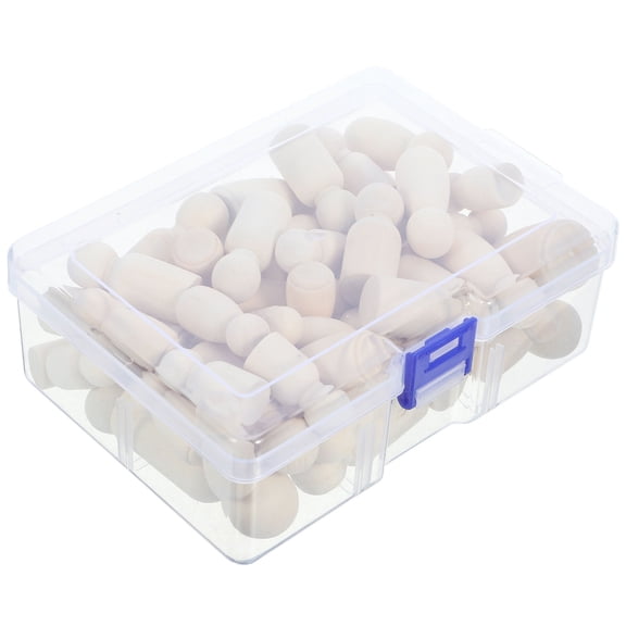 RENACLIPY Graffiti Hand Puppet Model Kit, Wooden Puppets Set with 50 Pieces for Creative Craft and Play