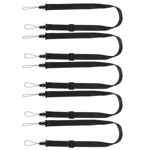 RENACLIPY 5Pcs Camera Holder Strap Black Adjustable Shoulder Sling Comfortable Material for Photography