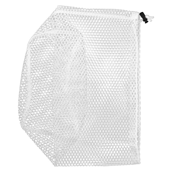 RENACLIPY White Drawstring Mesh Laundry Bags for Socks, Tights, Delicates and Small Clothing Items