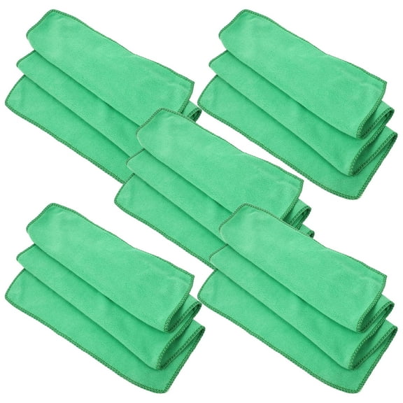 RENACLIPY Microfiber Car Drying Towels, Green, Super Absorbent, Portable, Multi-Purpose Cleaning Cloth for Cars and Home