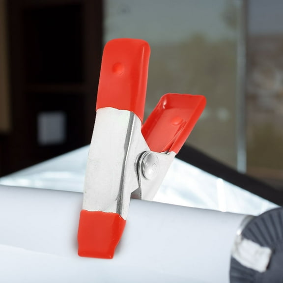 RENACLIPY 5-Pack Small Metal Spring Clamps for Woodworking, Crafts, Mini Projects with Strong Grip and Design