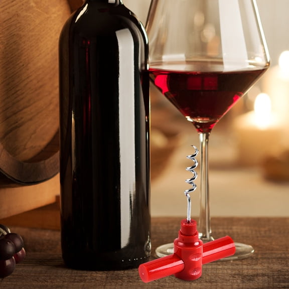 RENACLIPY 5Pcs Stylish Portable Wine Opener Assorted Color Lightweight Bottle Opening Tool