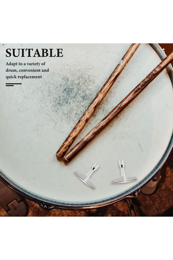 Universal Metal Drum Keychain Set 5 Pieces Drum Tuning Keys Accessories for Drummers