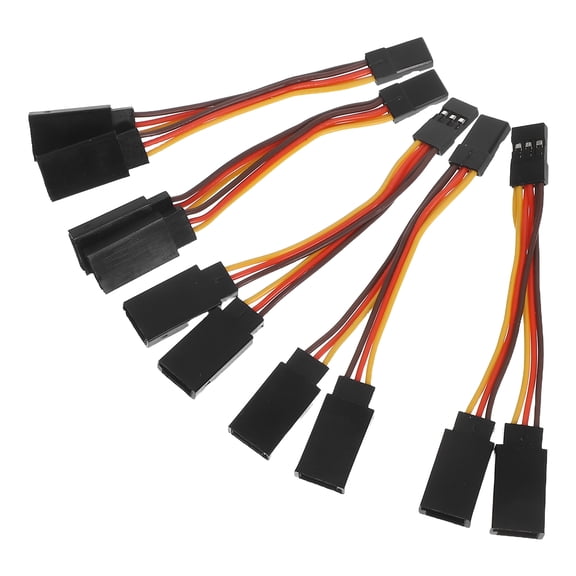 RENACLIPY RC Car Extension Wires 5-Pack Plastic Cables for 3D Printer Precision Control Accessories