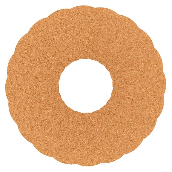 RENACLIPY 60Pcs Natural Light Brown Self Adhesive Cork Circles for Heat Resistant Coffee Table Protection